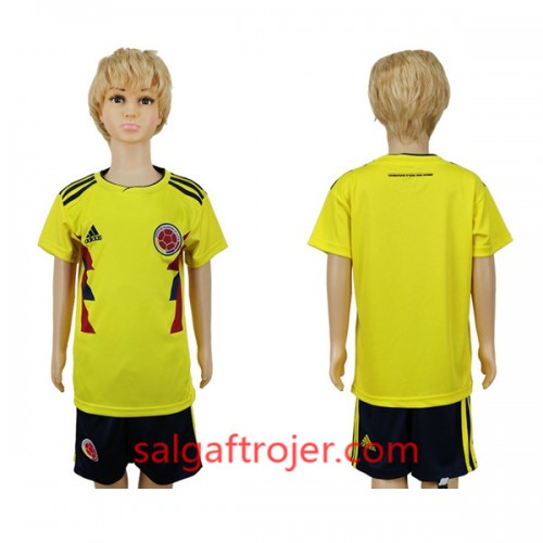 Colombia Fodboldtrøjer Børn Hjemmebanesæt VM 2018 Colombia Fodboldtrøjer Børn Hjemmebanesæt VM 2018